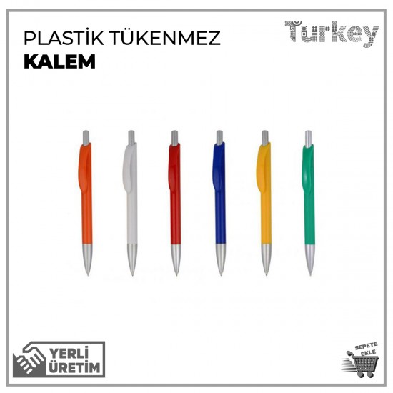 Plastik Tükenmez Kalem